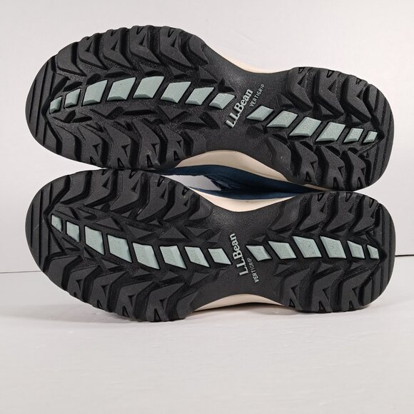 NEW LL Bean Hiking Boots Women 8 WIDE Trail Model 4 Slate Raw Indigo 299640 - Picture 11 of 15